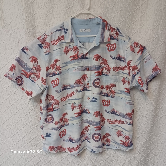 Tommy Bahama Other - Tommy Bahama Men Size XXXL  Red and Blue Themed Casual Shirt